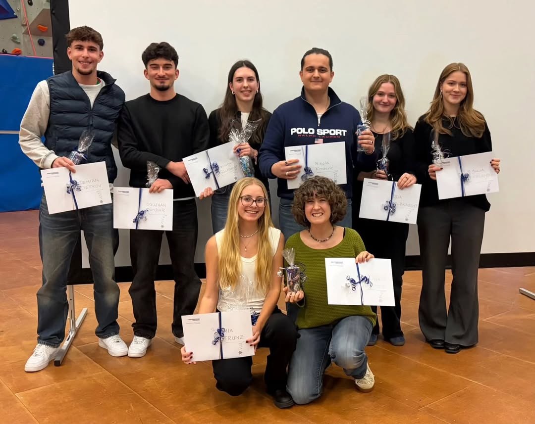 Award ceremony photo