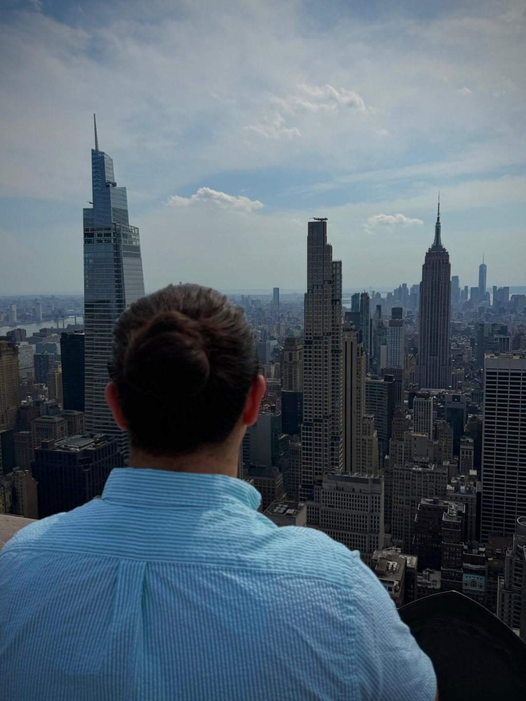 Midtown Manhattan from Top of the Rock, Empire State Building in view